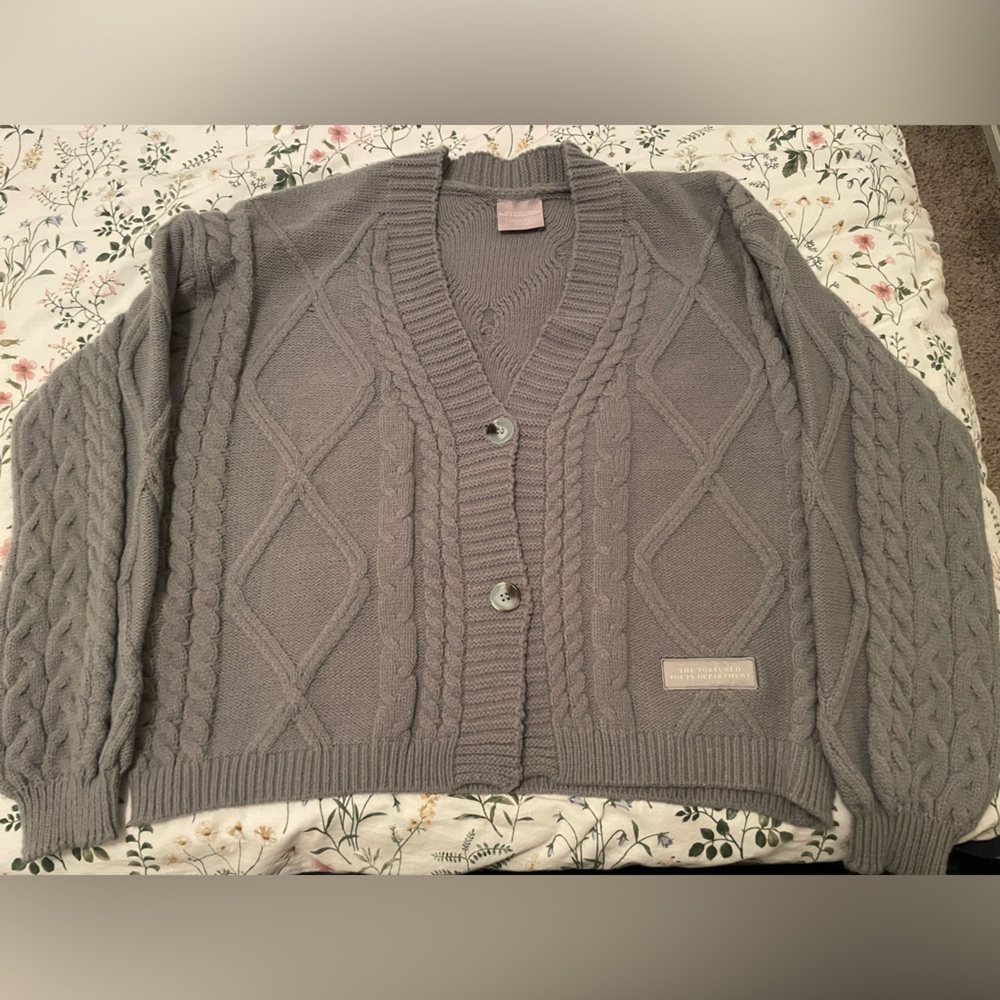 Taylor Swift Official Store TTPD Cardigan (NEVER WORN)